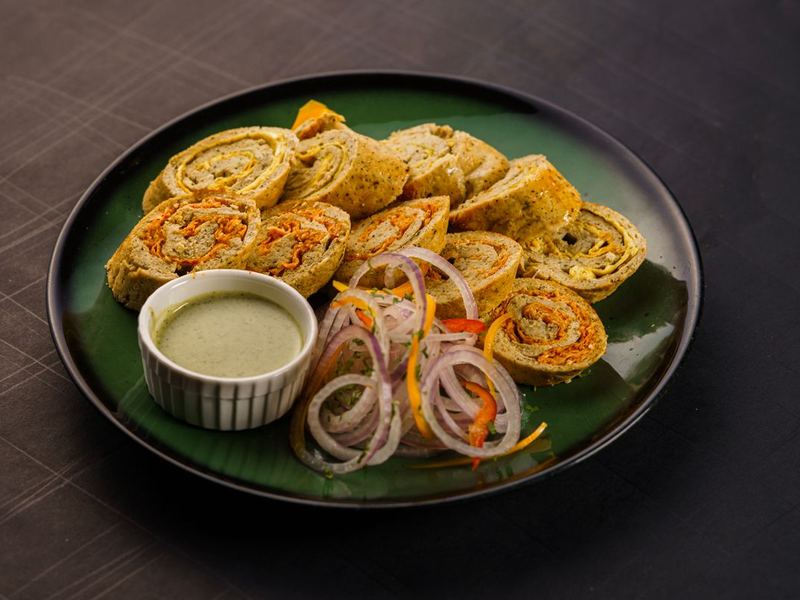 Turkey and cheese pinwheels